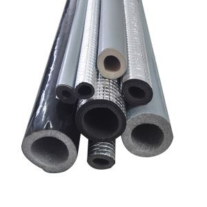 Self Adhesive Cut EPE Aluminium Foil-clad Foam Pipe Insulation